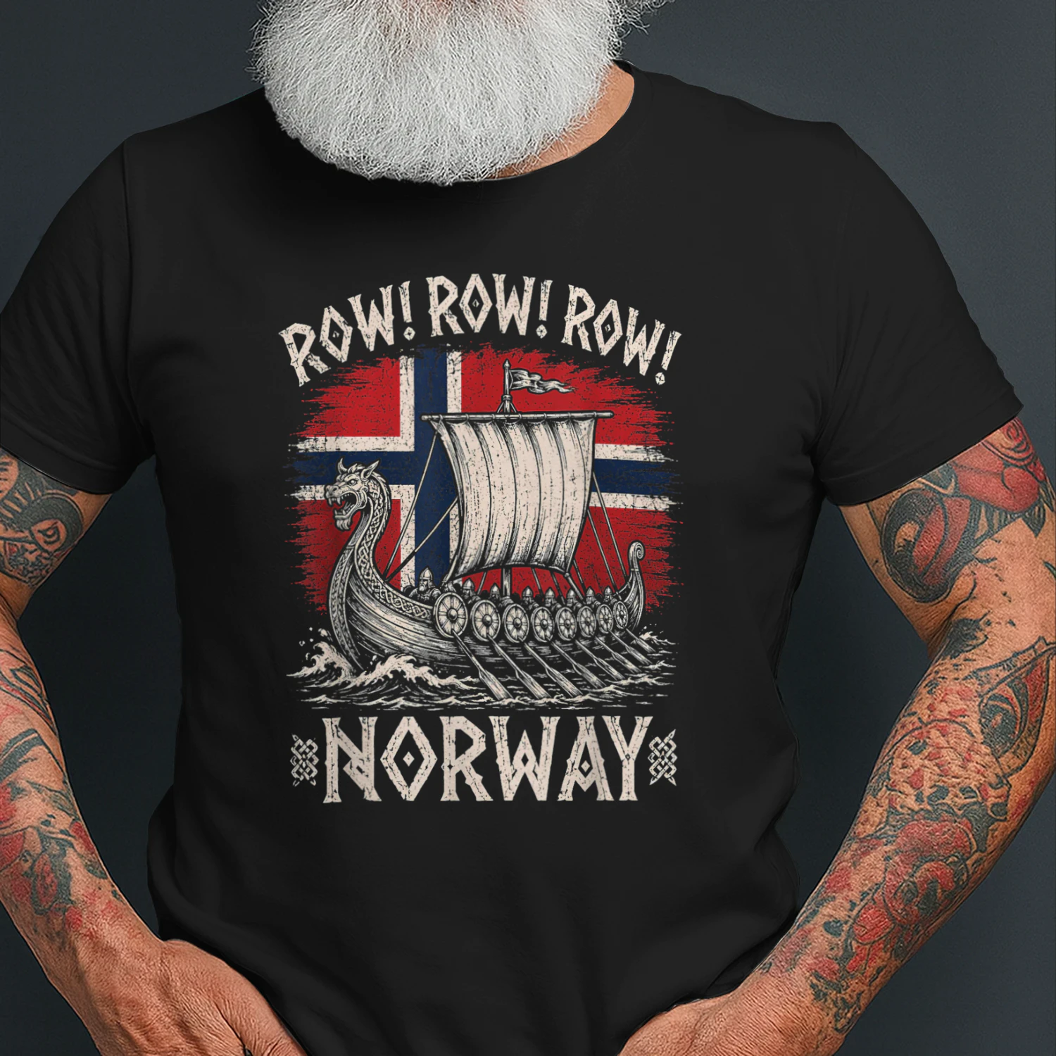 Row Row Row Norway Flag