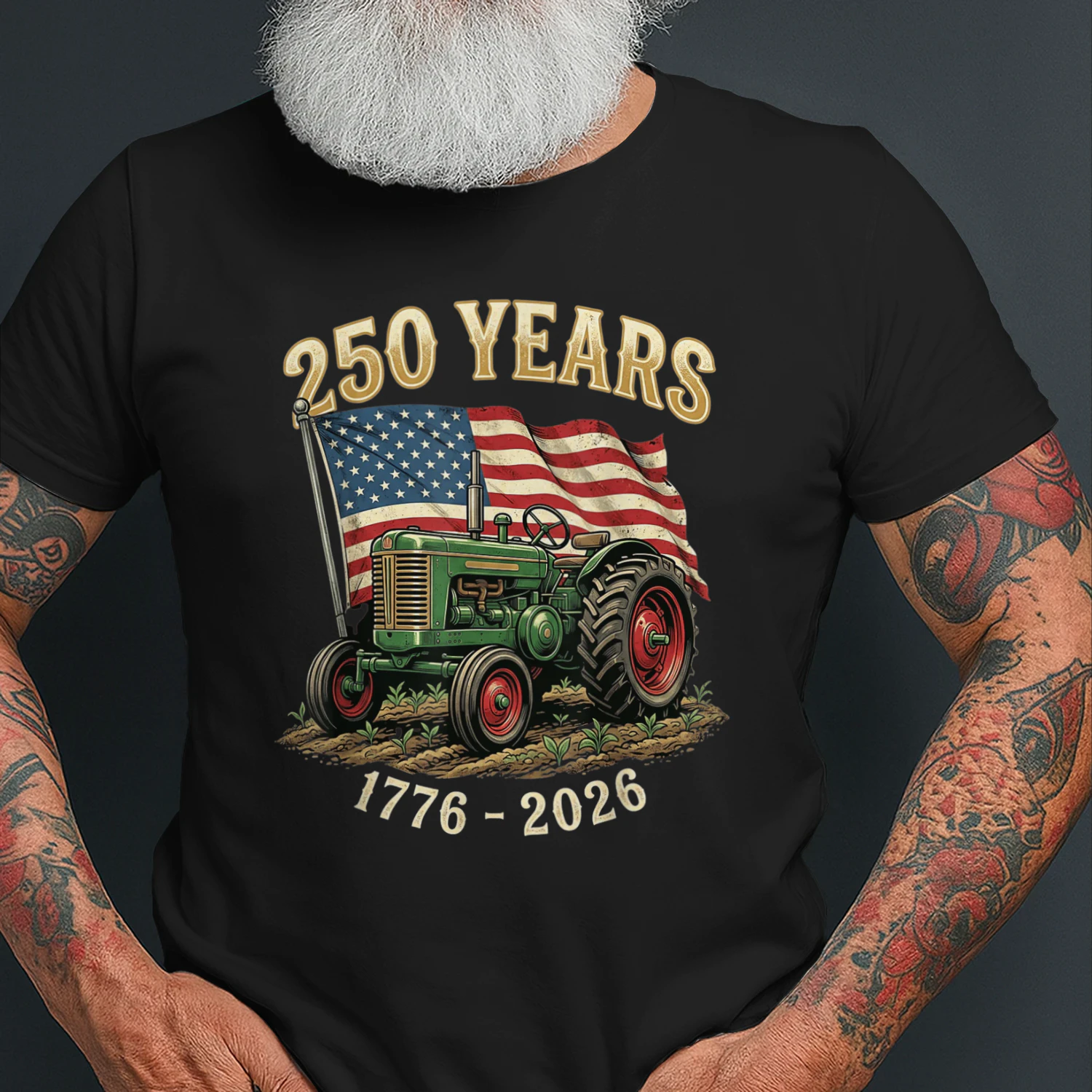 American 250 Years Patriotic Farm