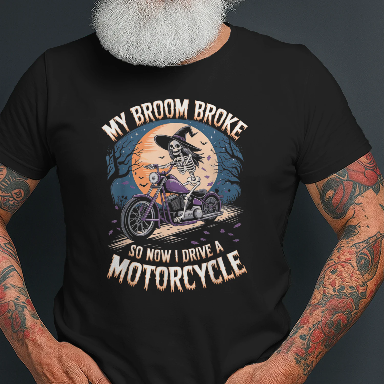 My Broom Broke So Now I Drive A Motorcycle