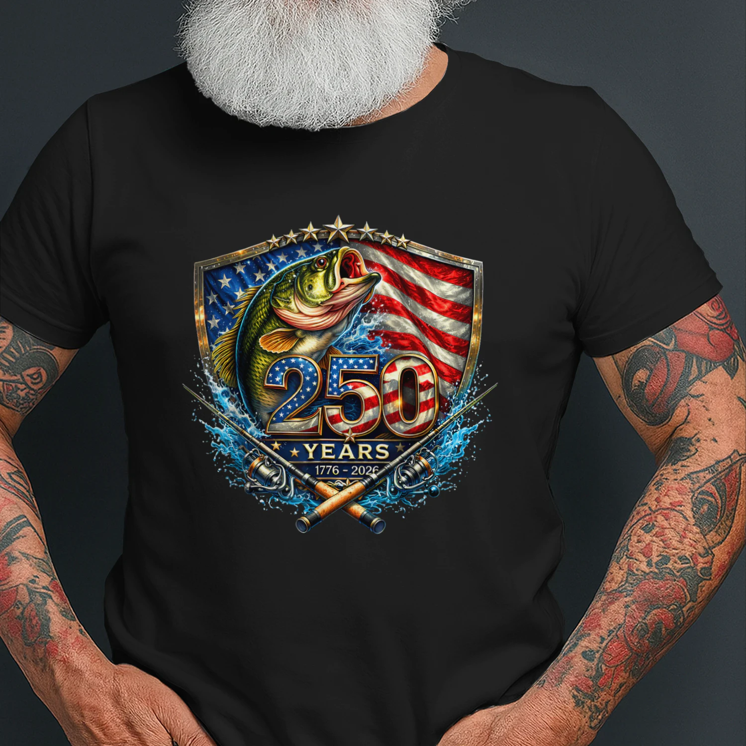 250 America Years 1776 2026 Fishing