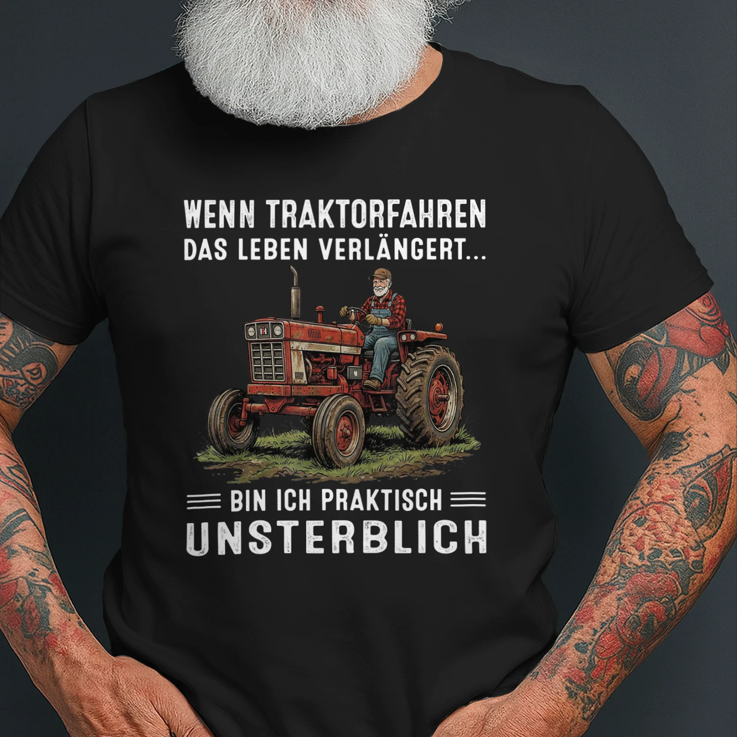 WENN TRAKTORFAHREN DAS LEBEN VERLÄNGERT...