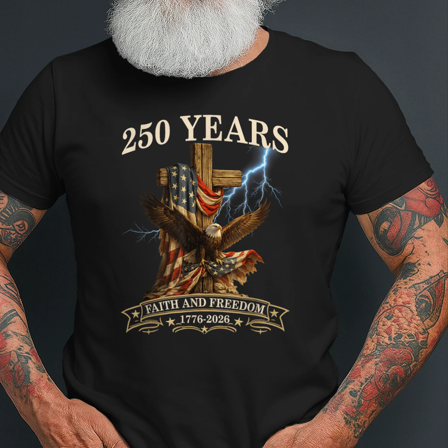 250 Years Faith and Freedom Christian USA
