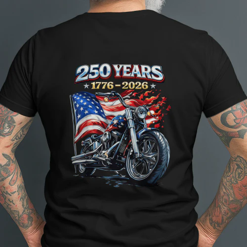 Motorcycle Biker 250 Years