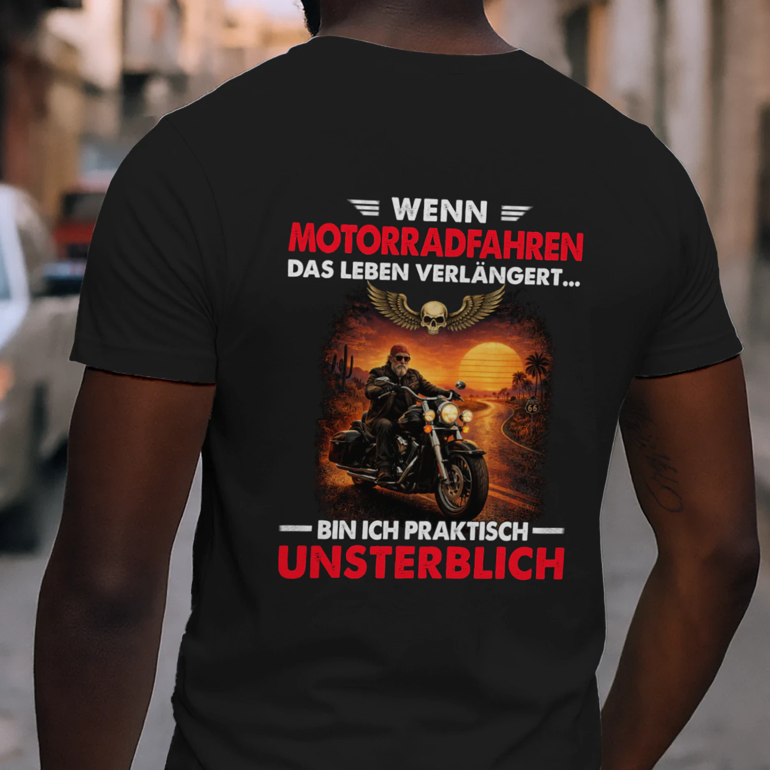 WENN MOTORRADFAHREN DAS LEBEN VERLÄNGERT...