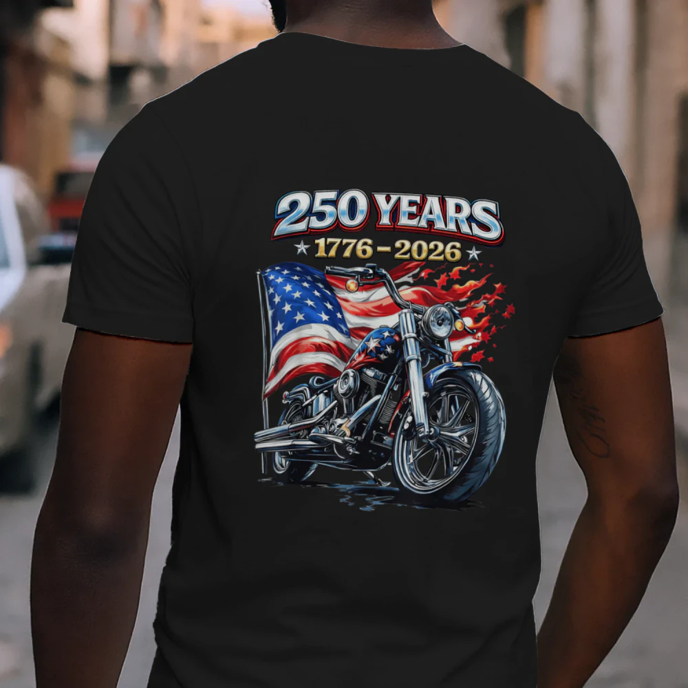 Motorcycle Biker 250 Years