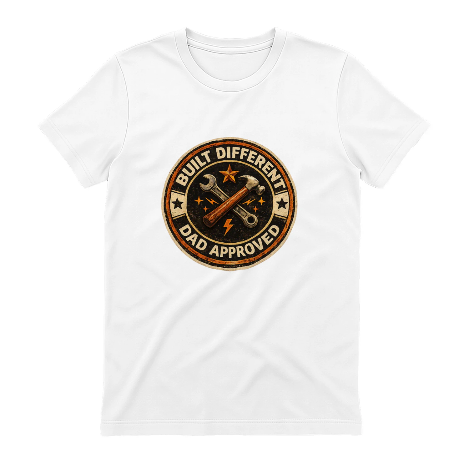 Built Different Dad Approved Father's T-Shirt