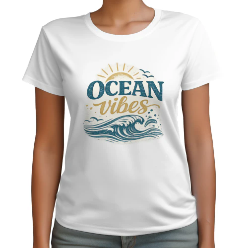 Salty Hair Graphic T-Shirt | Beach Lover Summer Tee for Women | Coastal Ocean Vacation Shirt