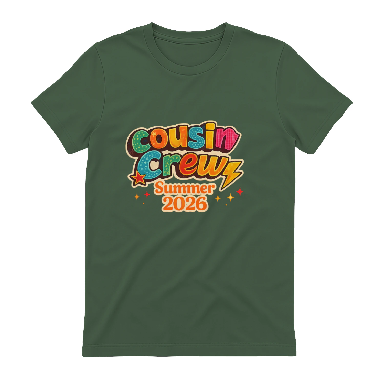 Cousin Crew Summer 2026 Matching Family Vacation T-Shirt