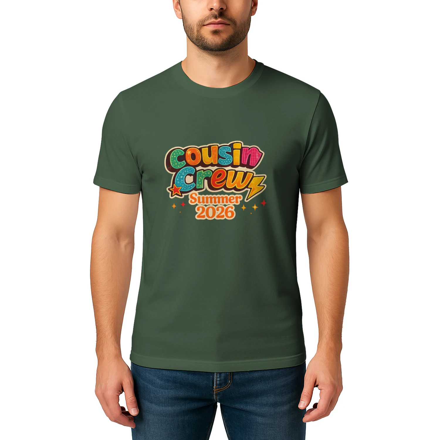 Cousin Crew Summer 2026 Matching Family Vacation T-Shirt