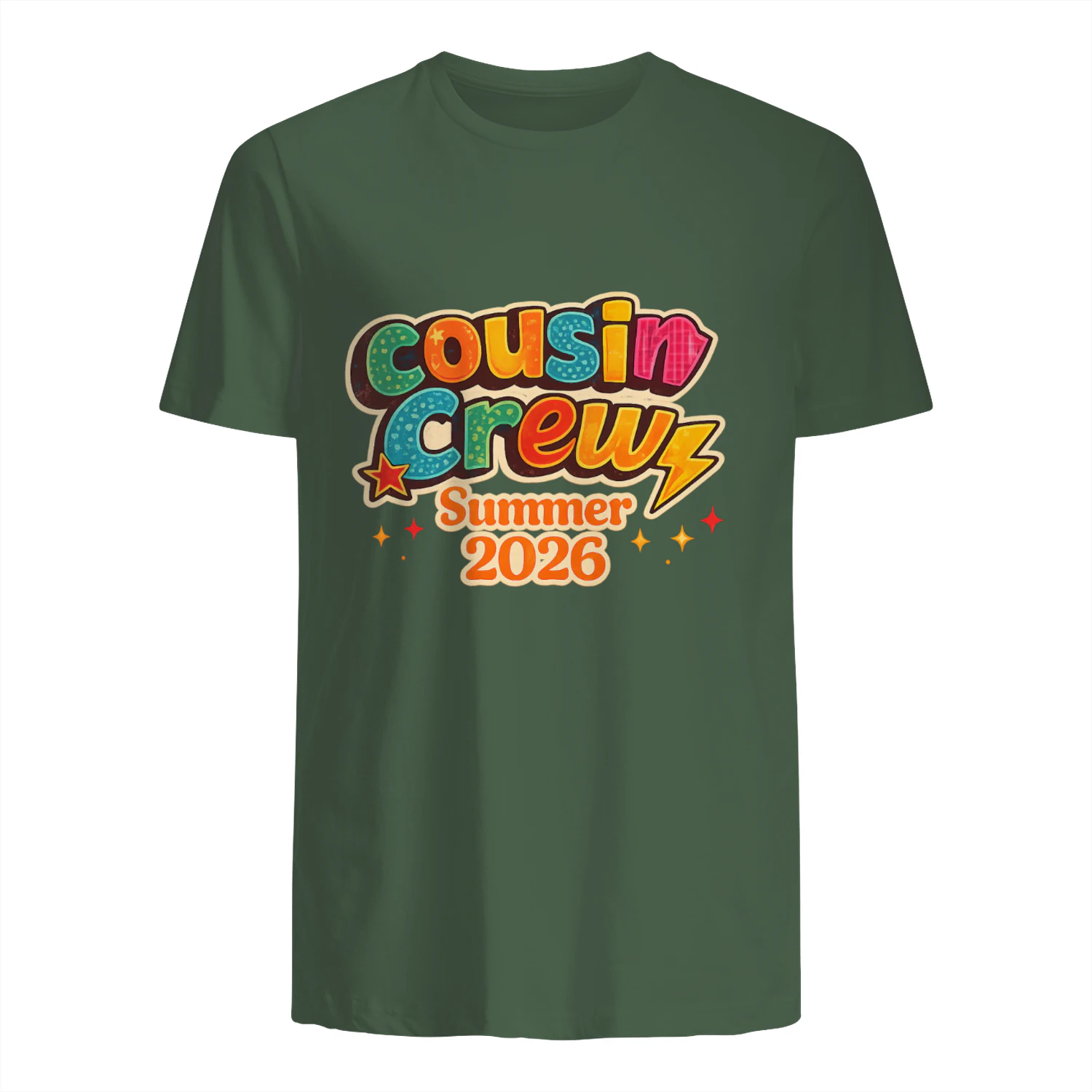 Cousin Crew Summer 2026 Matching Family Vacation T-Shirt