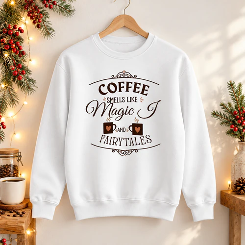 Coffee smells like magic and fairytales