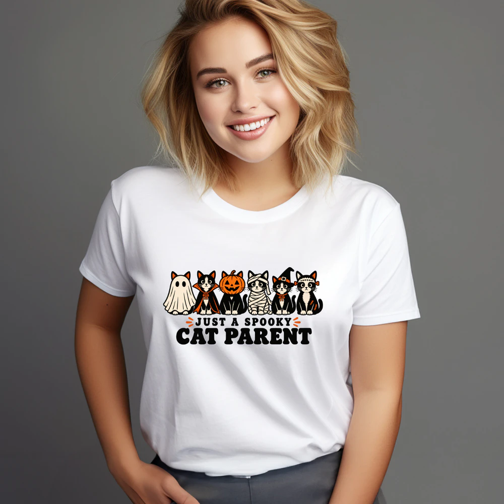 Just a Spooky Cat Parent product image from MyTshirt