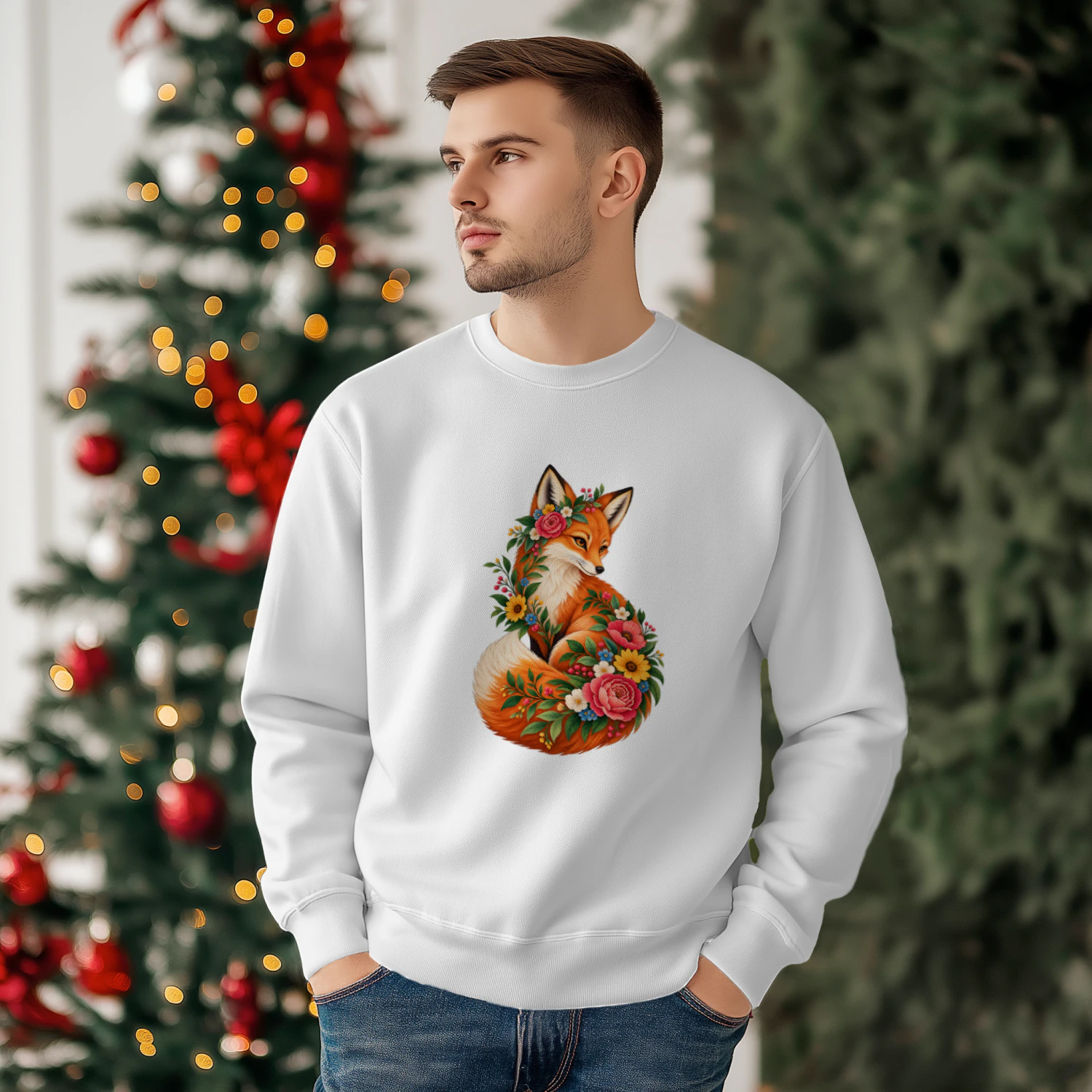 Floral Fox-Wildflower