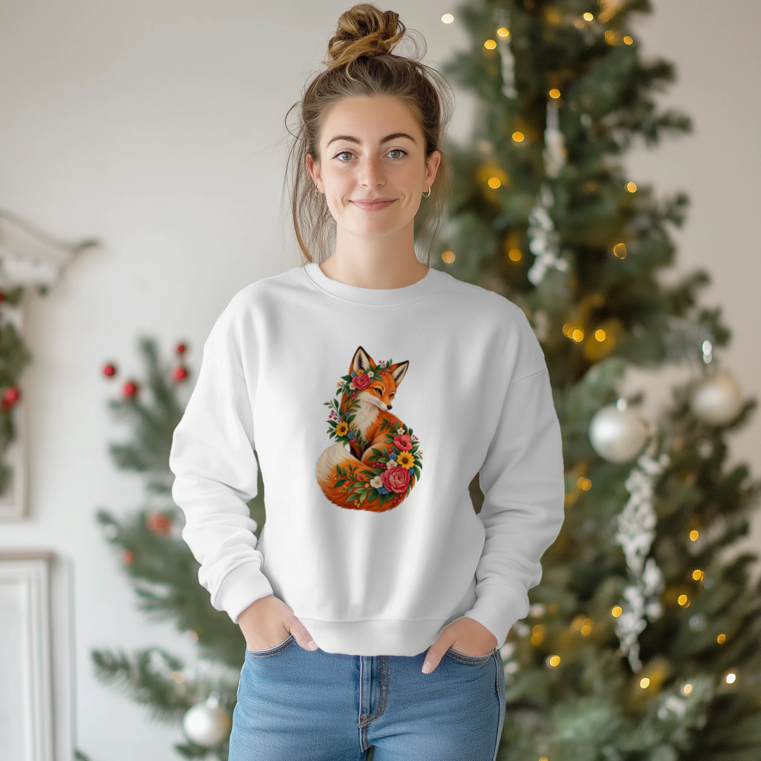 Floral Fox-Wildflower