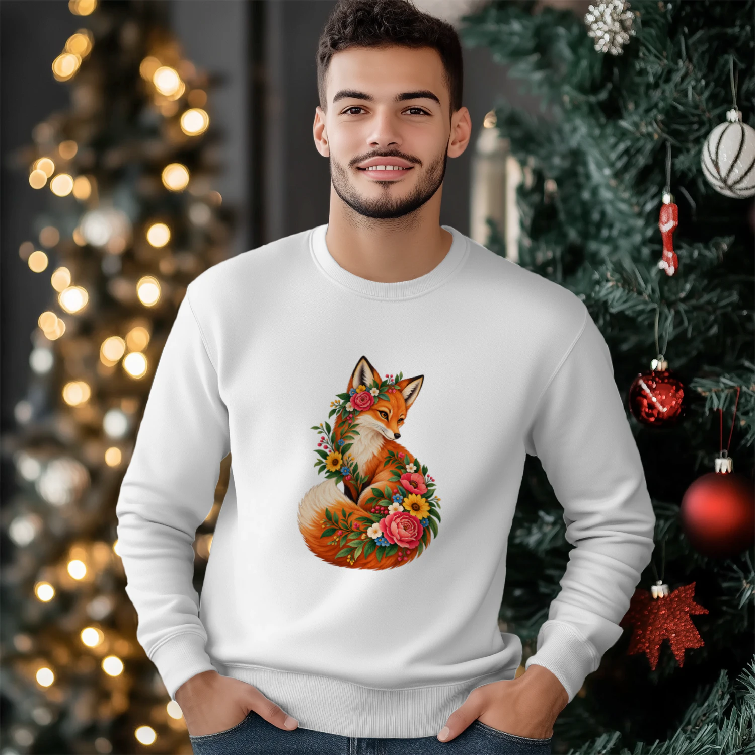 Floral Fox-Wildflower