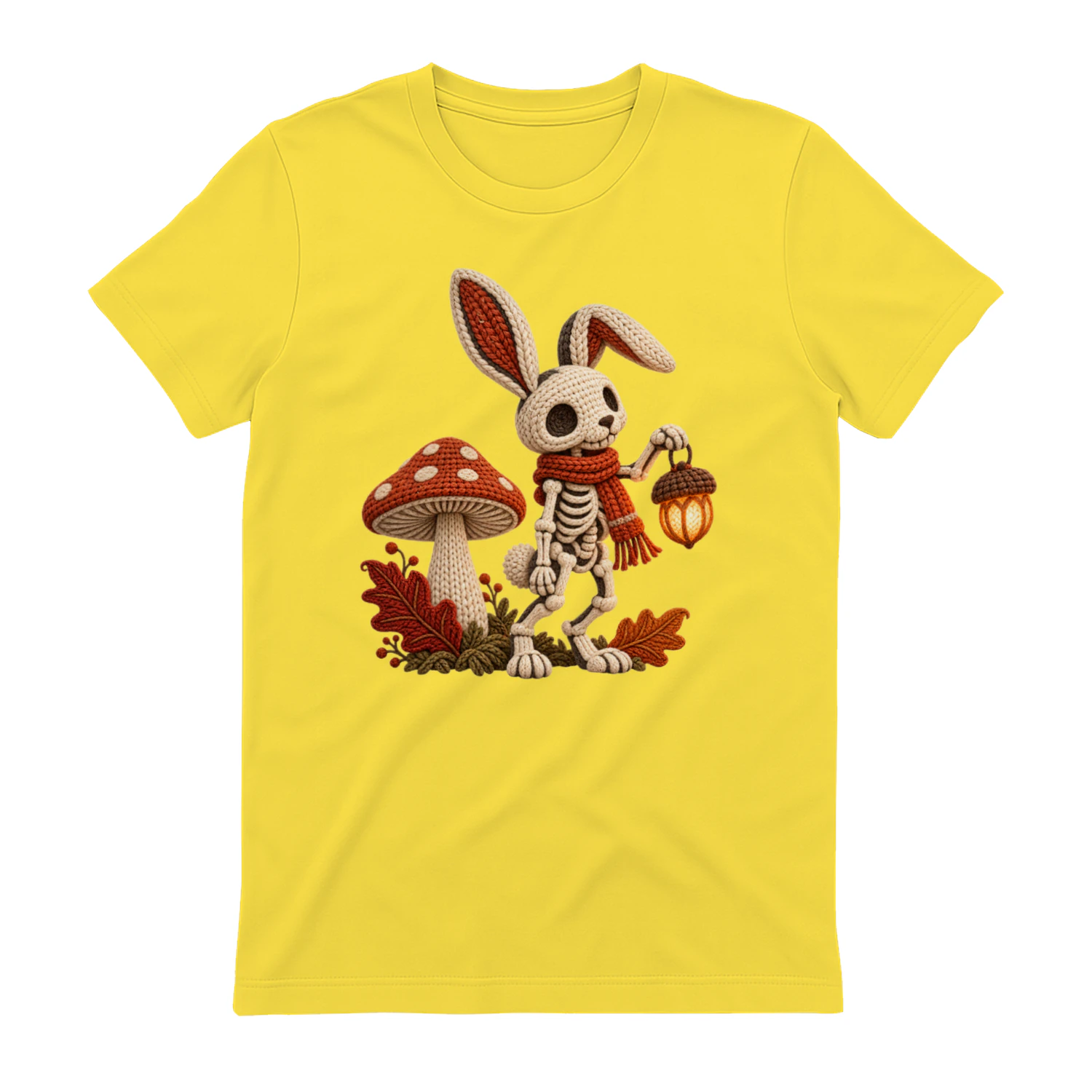Autumn-Skeleton-Hare-Knit-Art