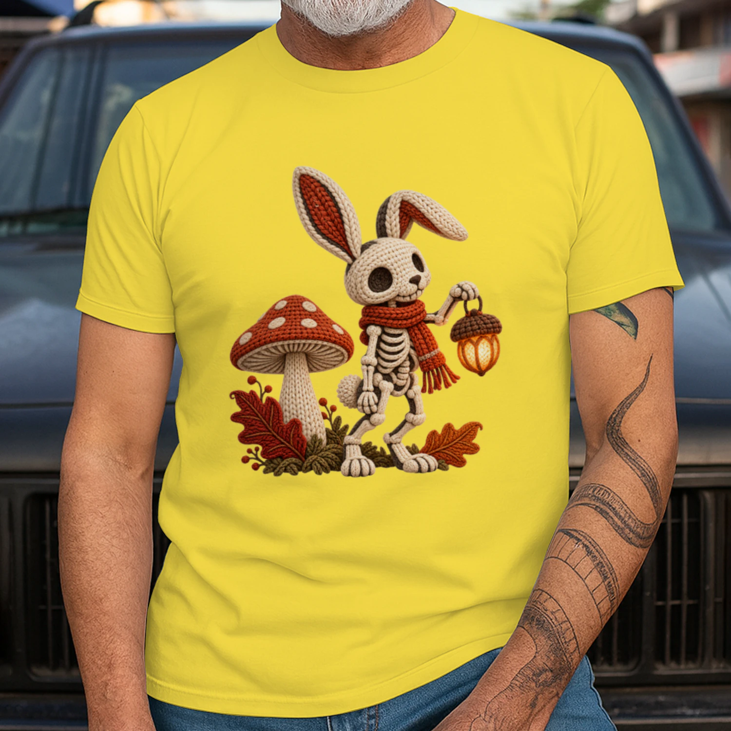 Autumn-Skeleton-Hare-Knit-Art