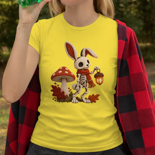 Autumn-Skeleton-Hare-Knit-Art