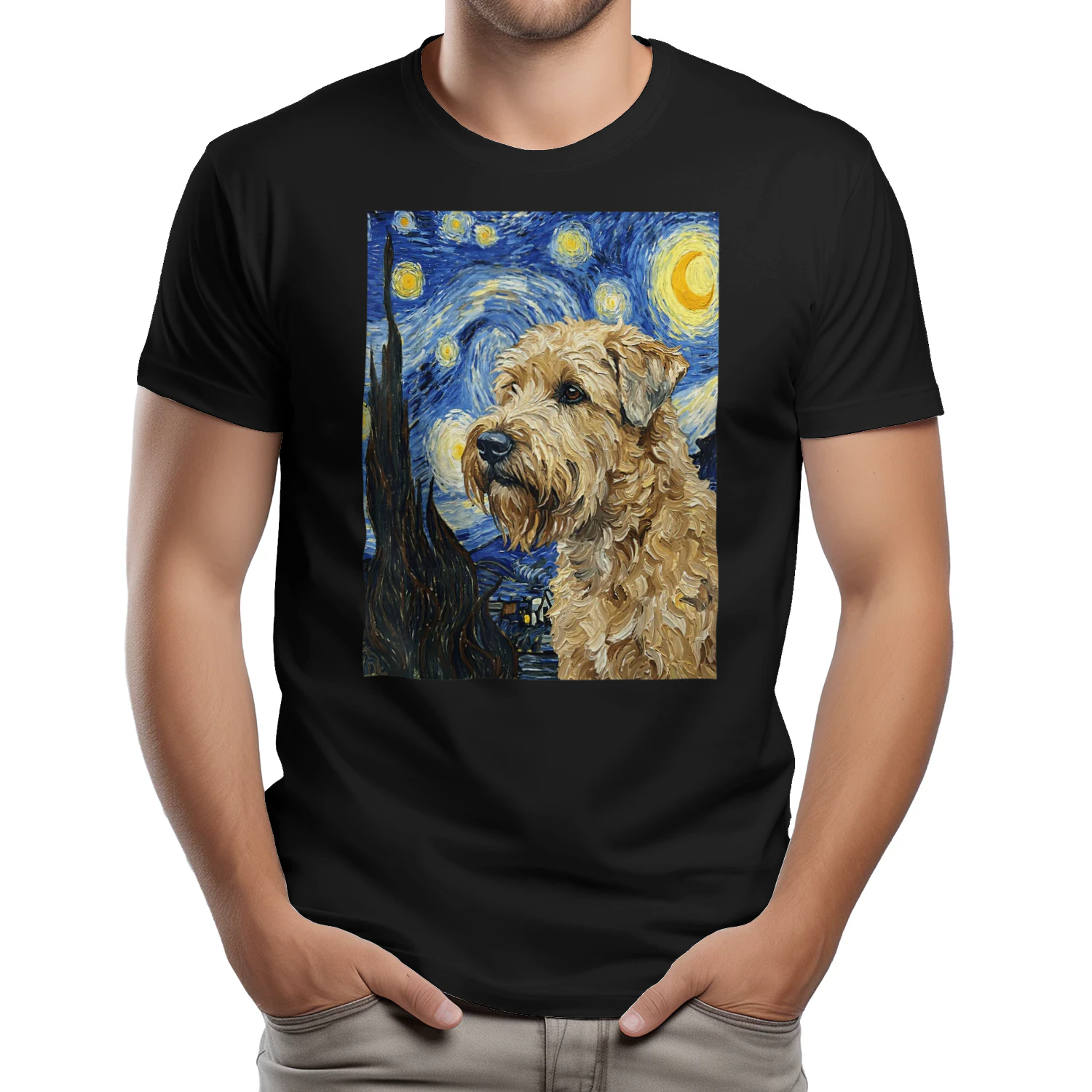 Starry Night Soft Coated Wheaten Terrier 