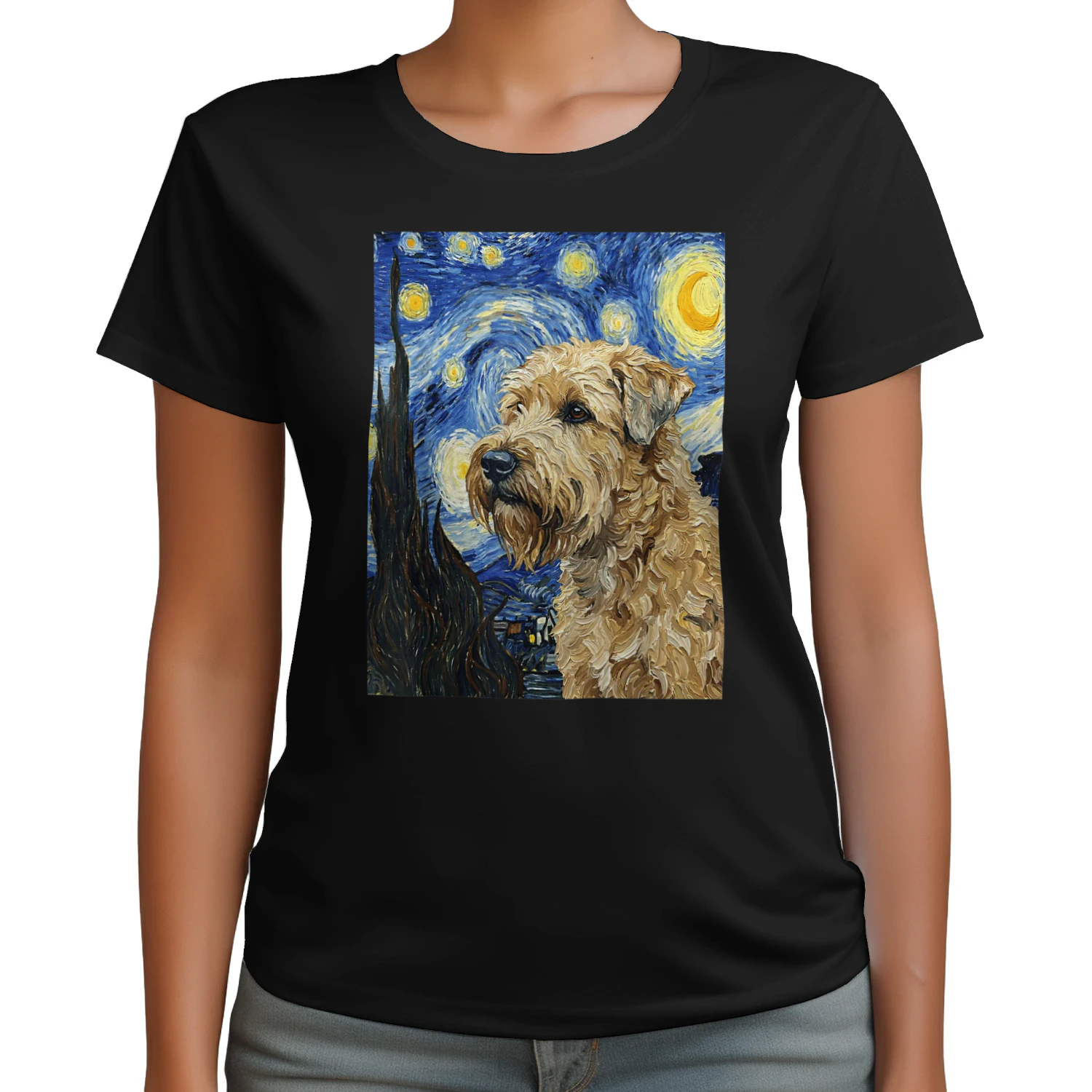 Starry Night Soft Coated Wheaten Terrier 