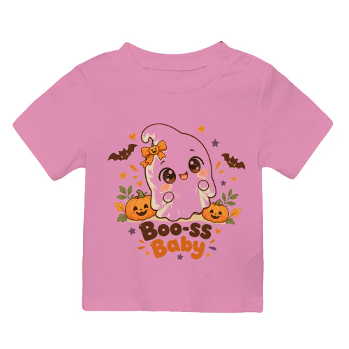 Cute Boo-SS- Ghost Halloween Shirt 