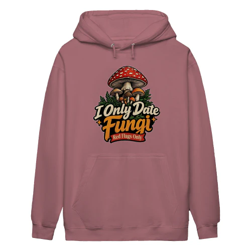 I Only Date Fungi | Funny Mushroom Graphic Apparel.