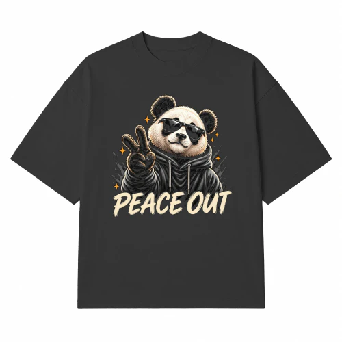 Peace Out Panda | Cool Panda Streetwear