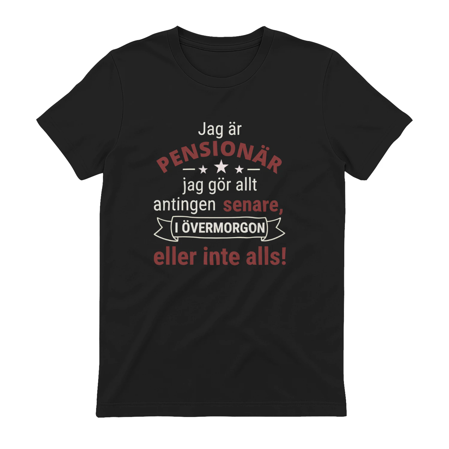 Jag är pensionär