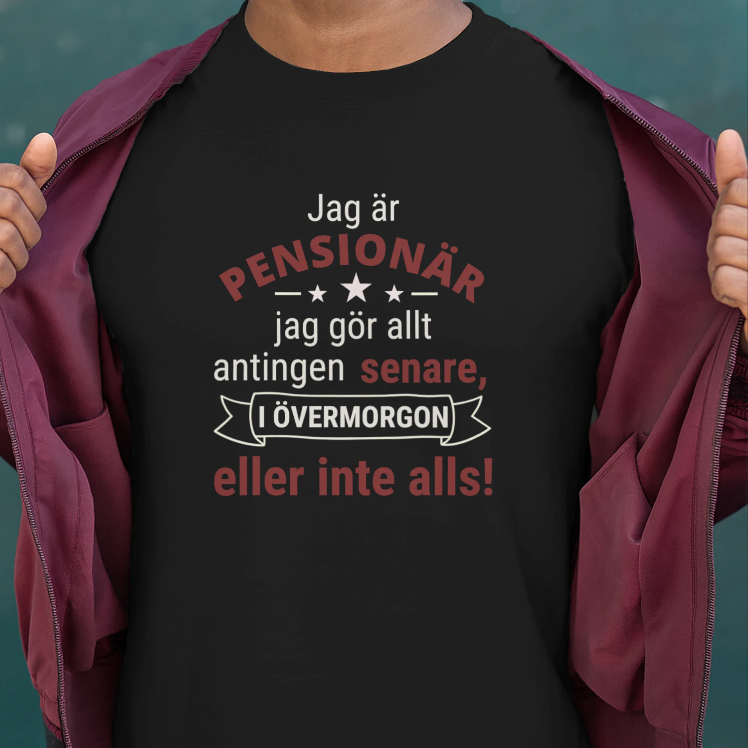 Jag är pensionär