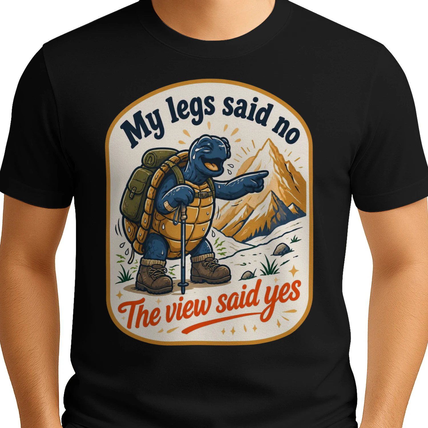 My legs sais no, the view said yes