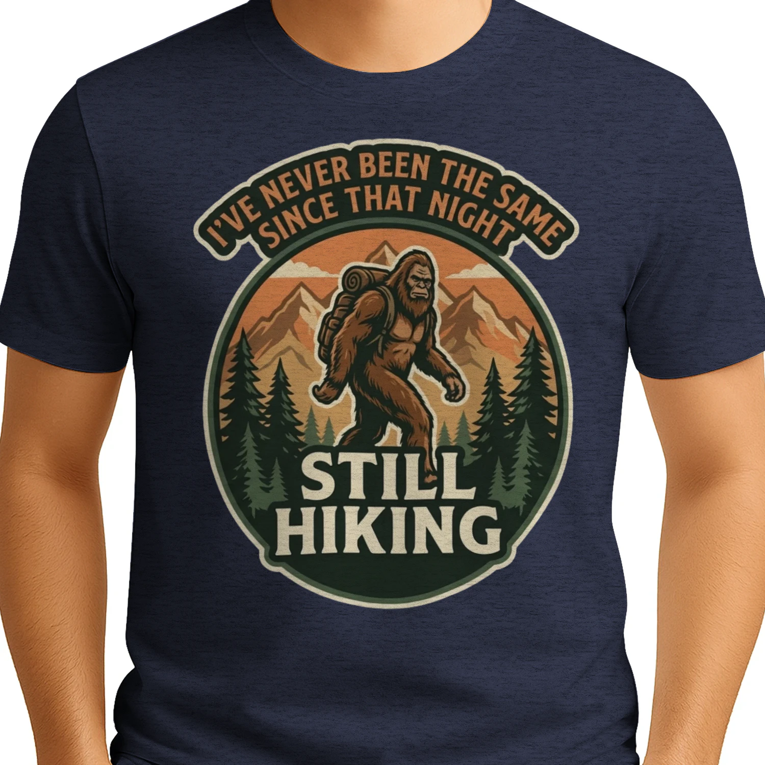 I've never been the same since that night, still hiking