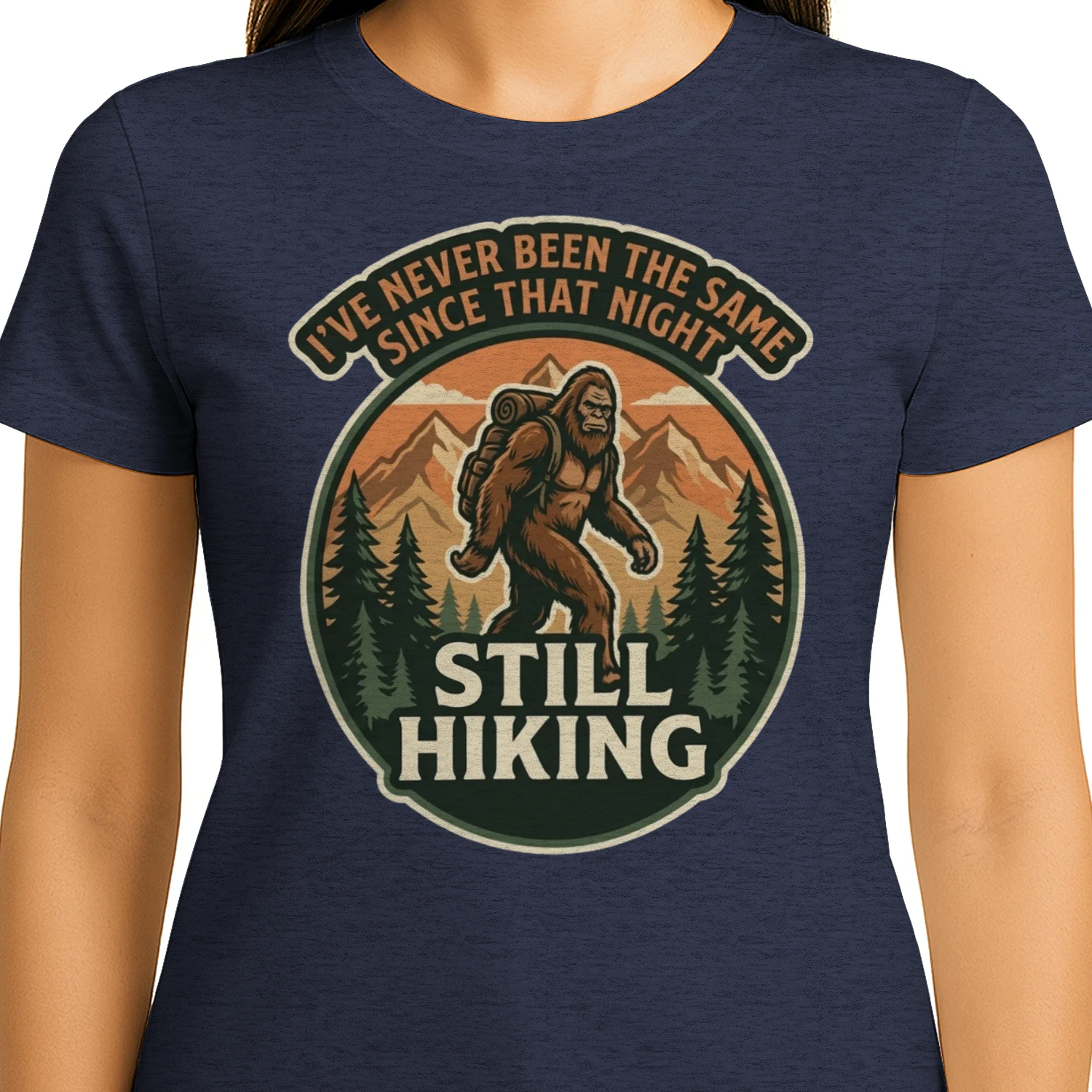 I've never been the same since that night, still hiking