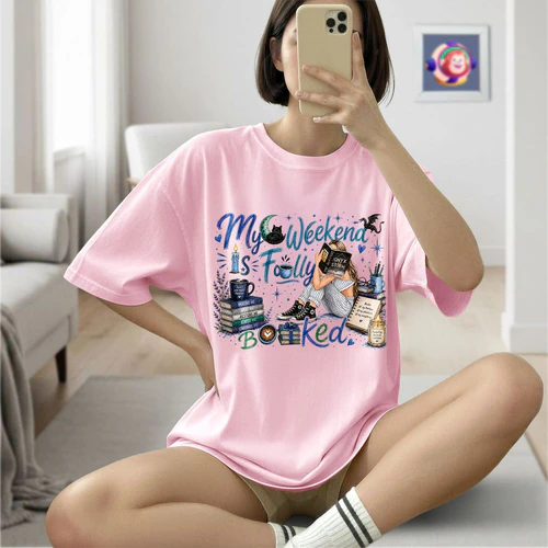 My Weekend Is Fully Booked Light Colors Shirts 1 Side, Onyx Storm Shirt, Romantasy Shirt, Book Lover Gifts