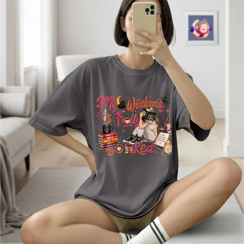 My Weekend Is Fully Booked Dark Colors Shirts 1 Side, Onyx Storm Shirt, Romantasy Shirt, Book Lover Gifts