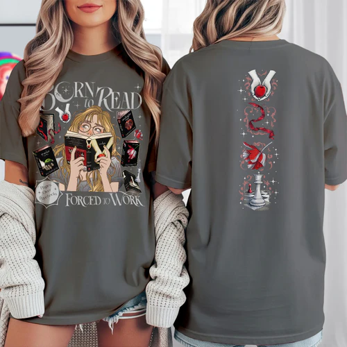 Twilight Book Heavy Cotton Dark Colors T-shirt 2 Side, Young Adult Gildan Tee, Fantasy Romance Book Shirt, Book Lover Gifts