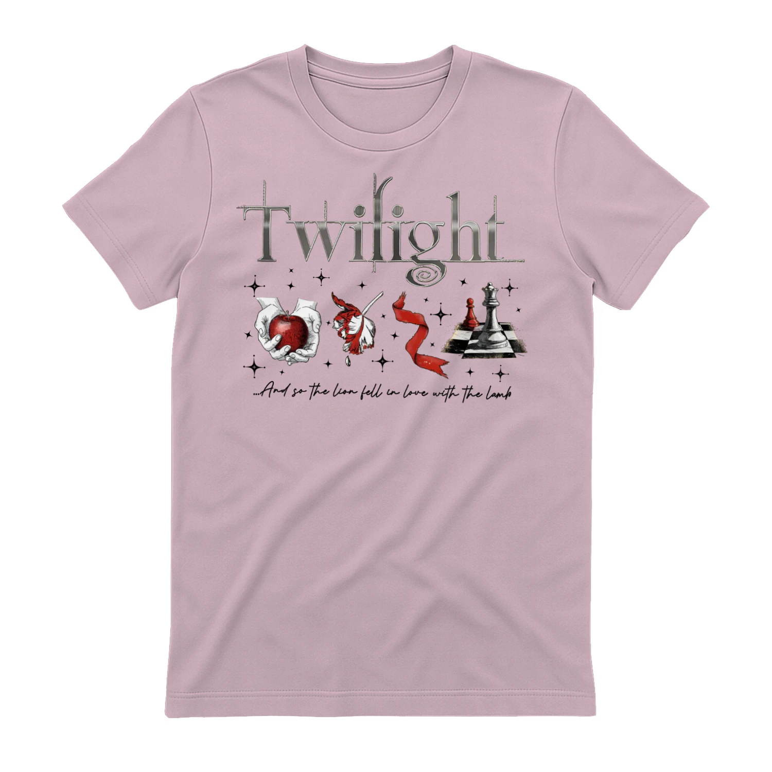 Twilight Series Heavy Cotton Light Colors T-shirt 2 Side, Young Adult Gildan Tee, Fantasy Romance Book Shirt, Book Lover Gifts