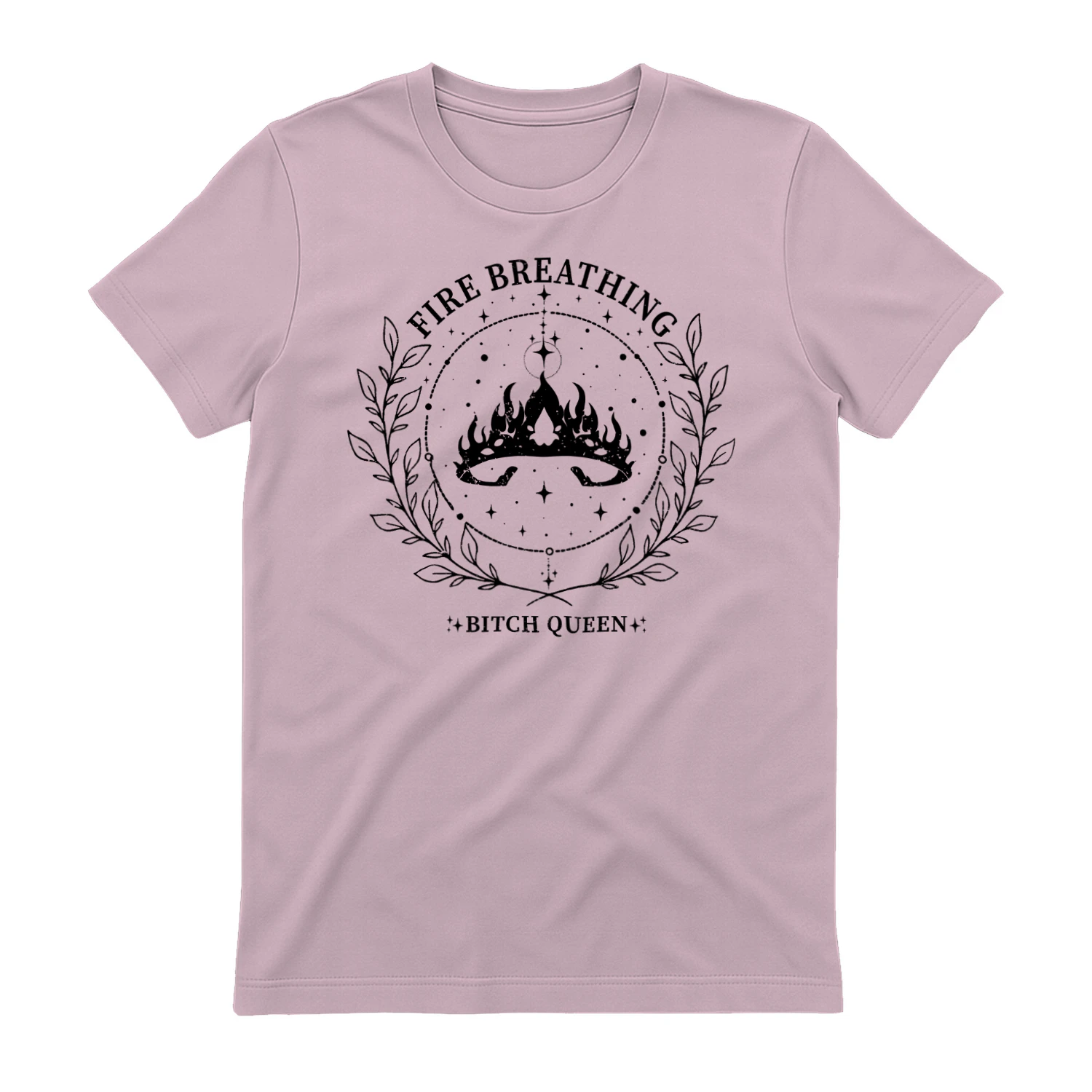 Fire Breathing Heavy Cotton Light Colors T-shirt 2 Side, Throne of Glass Gildan Tee, Epic High Fantasy Book Shirt, Book Lover Gifts
