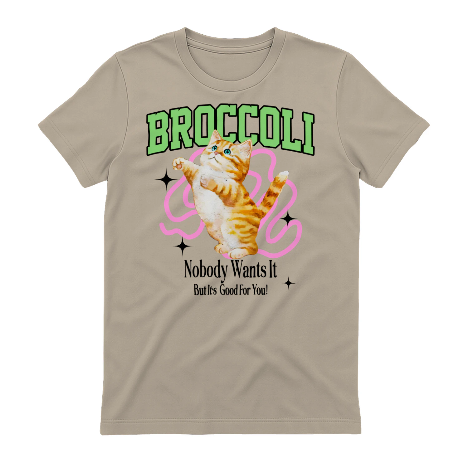 Broccoli The Fierce Heavy Cotton Light Colors T-shirt 1 Side, Fourth Wing Gildan Tee, Fantasy Romance Book Shirt, Book Lover Gifts