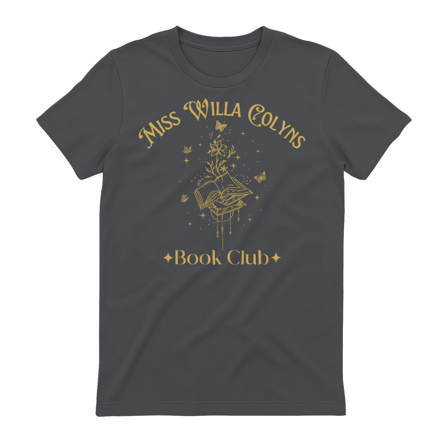 Miss Willa Colyns Heavy Cotton Dark Colors T-shirt 1 Side, The Shepherd King Gildan Tee, Dark Fantasy Shirt, Book Lover Gifts