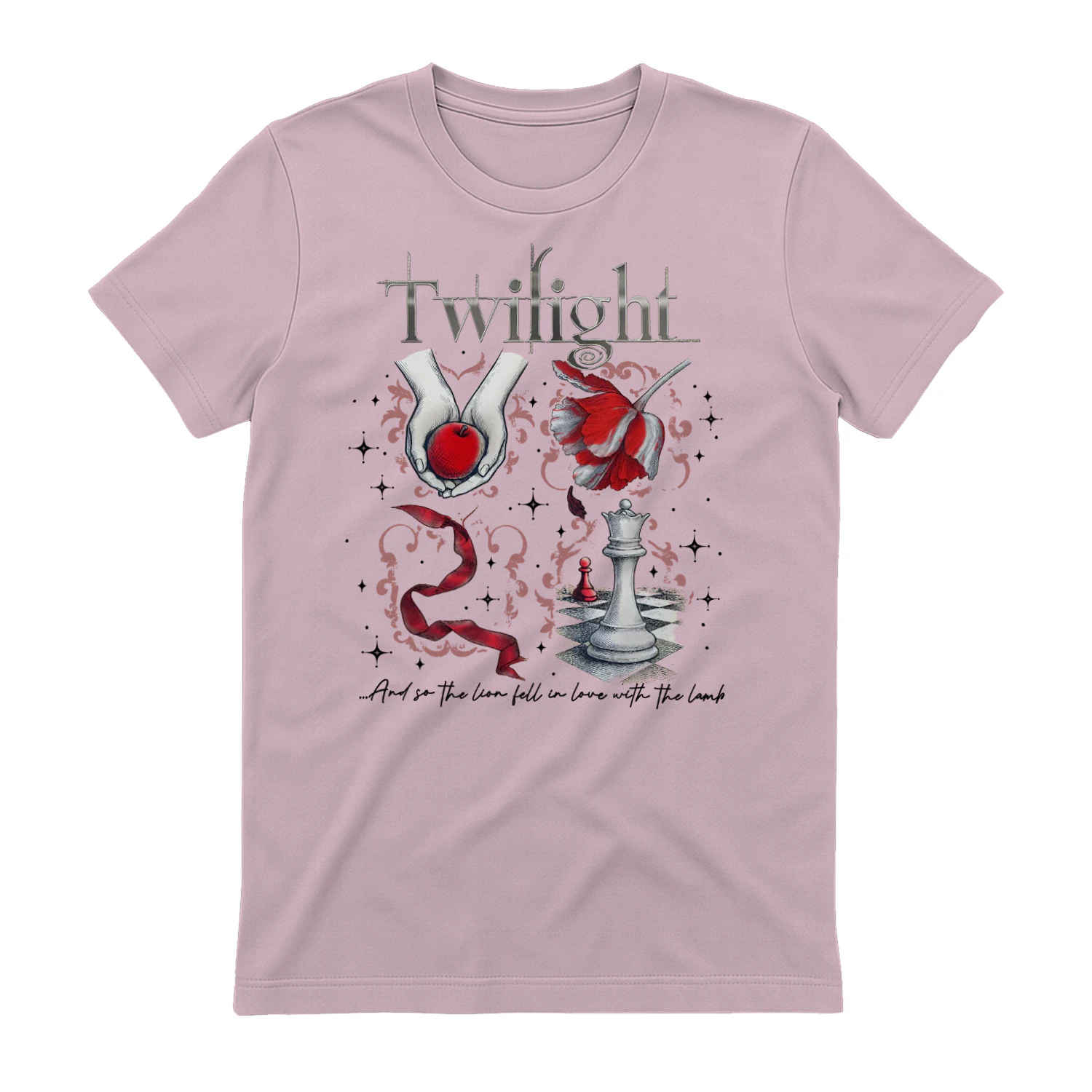Twilight Series Heavy Cotton Light Colors T-shirt 2 Side, Young Adult Gildan Tee, Fantasy Romance Book Shirt, Book Lover Gifts
