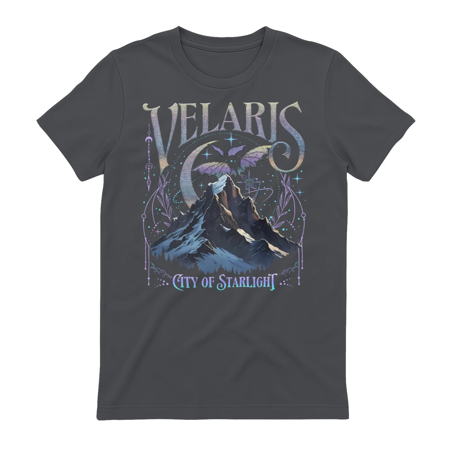 Velaris Acotar Heavy Cotton Dark Colors T-shirt 2 Side, City Of Starlight Gildan Tee, Romantasy Readers Shirt, Book Lover Gifts