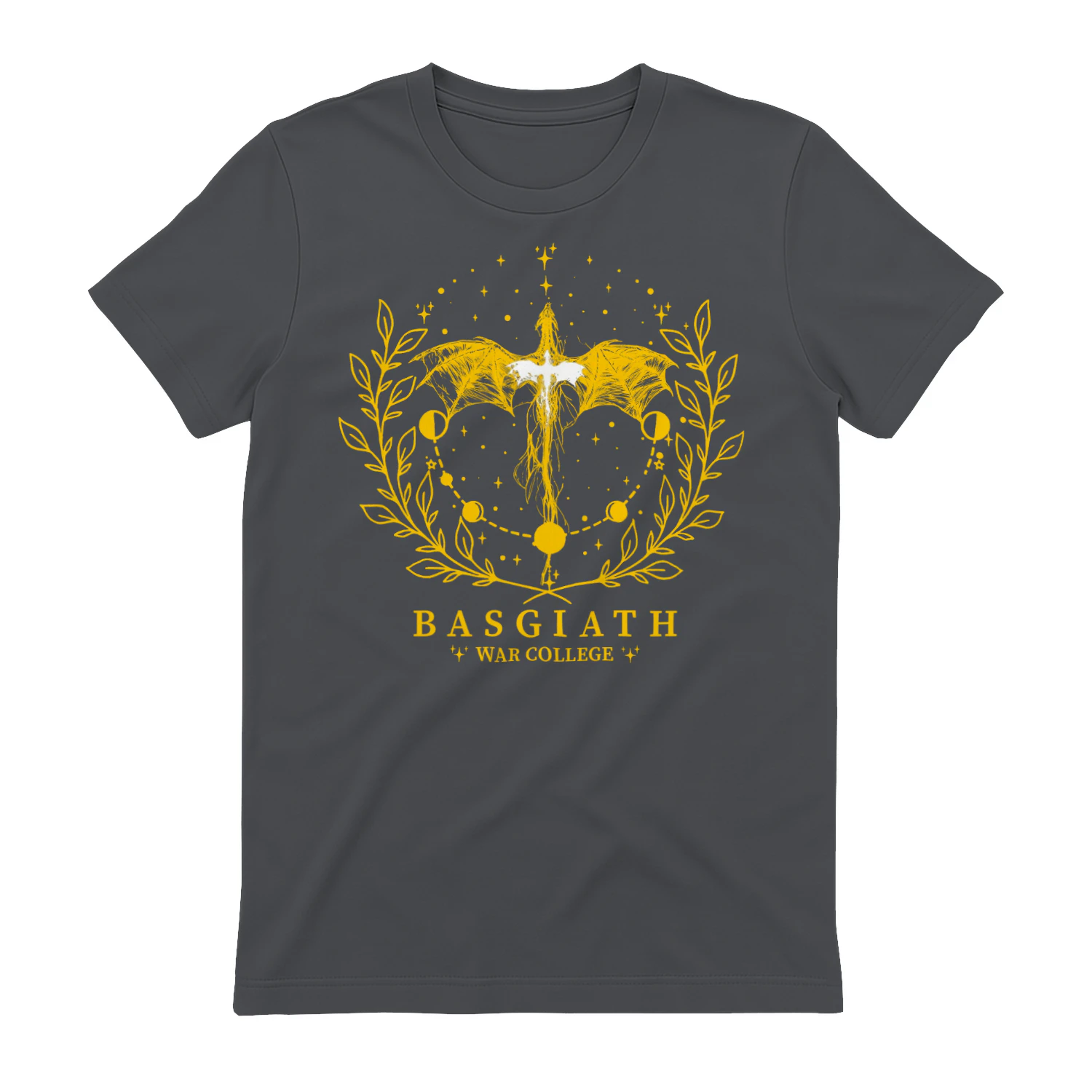 Basgiath War College Heavy Cotton Shirt 2 Side, Fourth Wing Series Tee, Romantasy Shirt, Book Lover Gifts