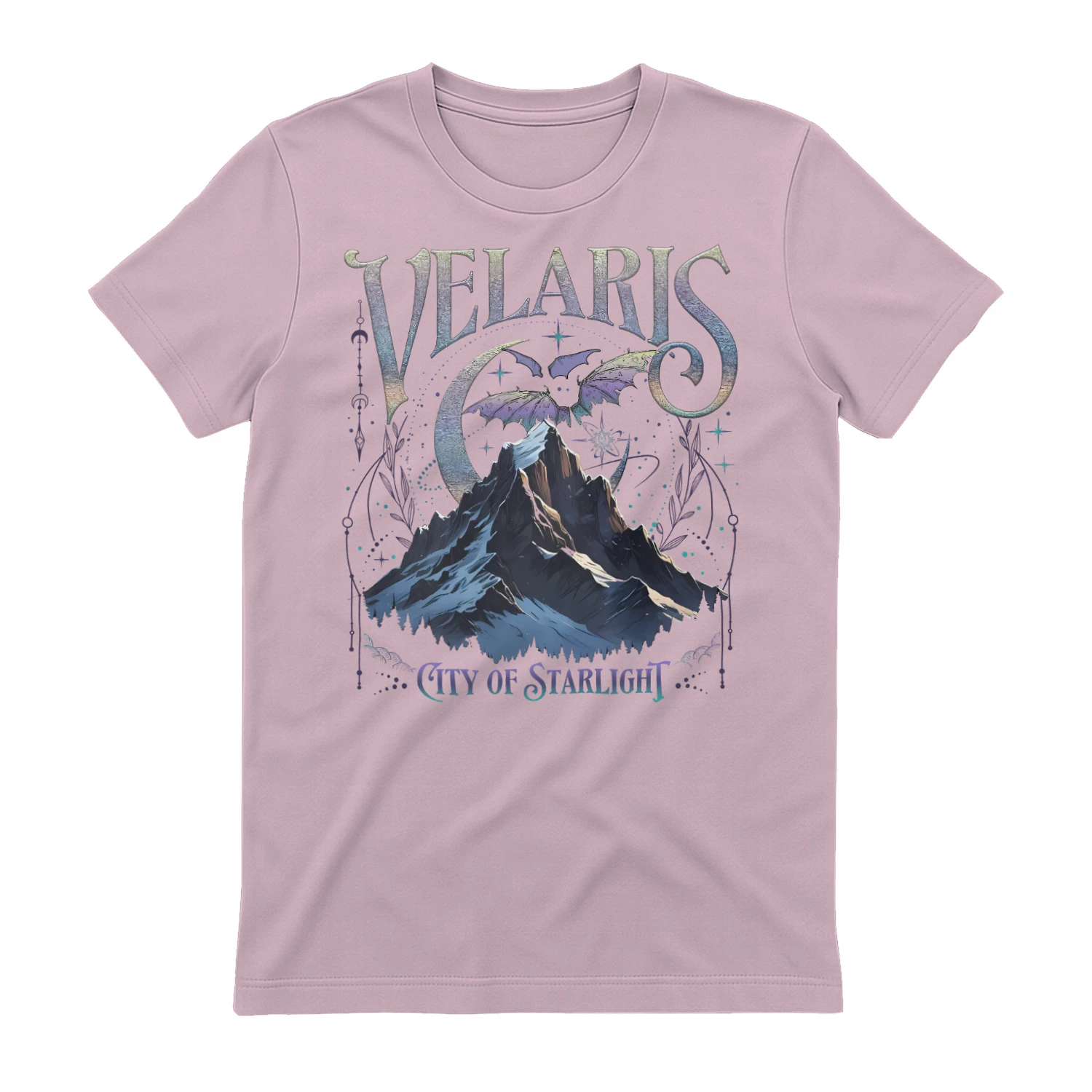 Velaris Acotar Heavy Cotton Light Colors T-shirt 2 Side, City Of Starlight Gildan Tee, Romantasy Readers Shirt, Book Lover Gifts