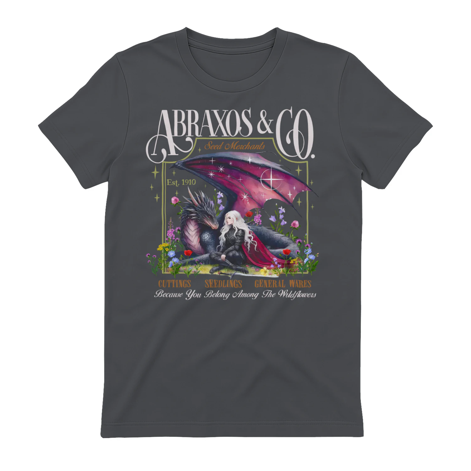 Abraxos Manon Blackbeak Heavy Cotton Dark Colors T-shirt 1 Side, Throne of Glass Gildan Tee, High Fantasy Book Shirt, Book Lover Gifts