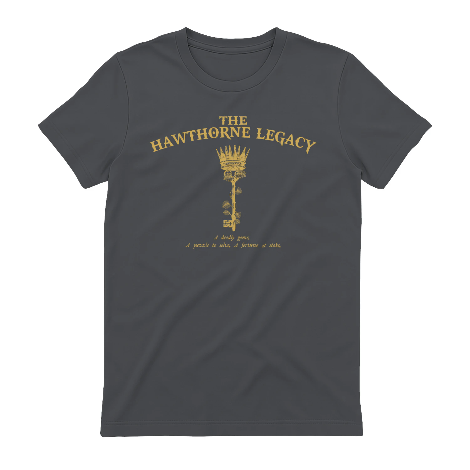 The Hawthorne Legacy Heavy Cotton Dark Colors T-shirt 1 Side, The Inheritance Games Gildan Tee, YA Romance Shirt, Book Lover Gifts