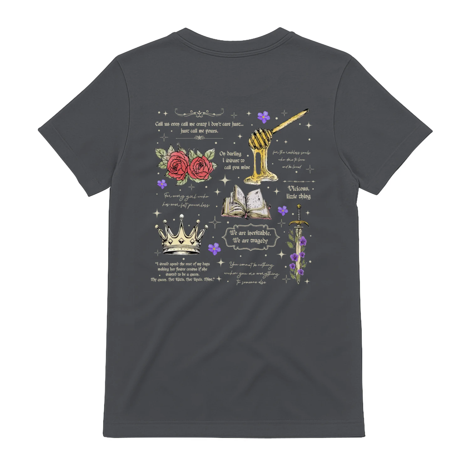 My Weekend Is Fully Booked Heavy Cotton Dark Colors T-shirt 2 Side, Fearless The Powerless Trilogy Gildan Tee, Young Adult Book Shirt, Book Lover Gifts