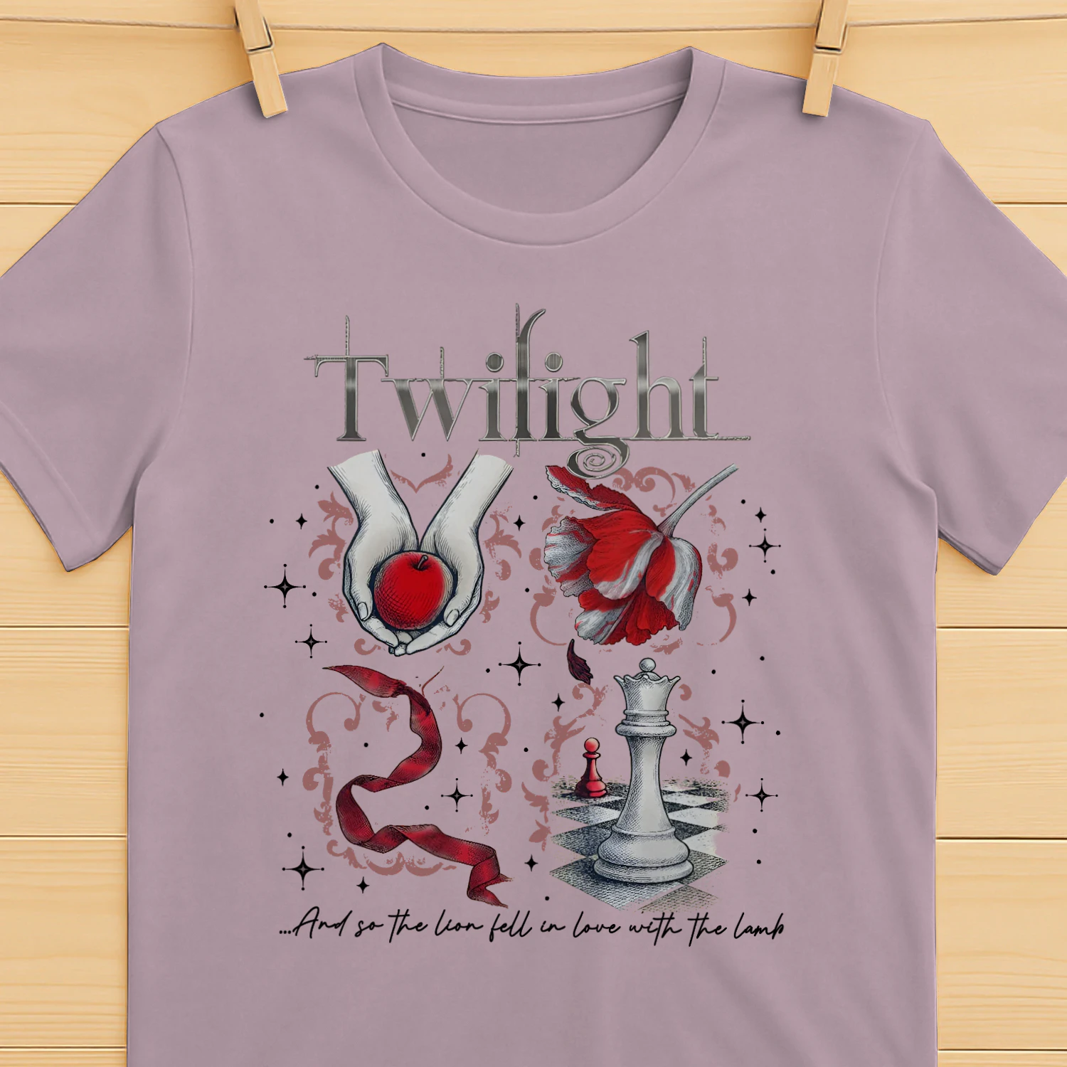 Twilight Series Heavy Cotton Light Colors T-shirt 2 Side, Young Adult Gildan Tee, Fantasy Romance Book Shirt, Book Lover Gifts