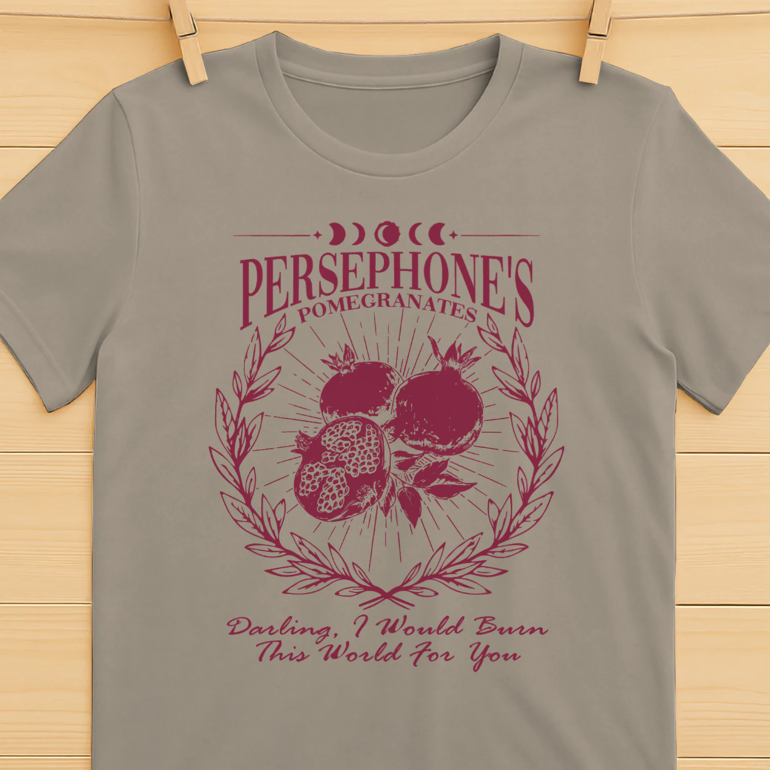 A Touch of Ruin T-shirt 2 Side, Hades & Persephone Tee, Love Book Shirt, Book Gifts