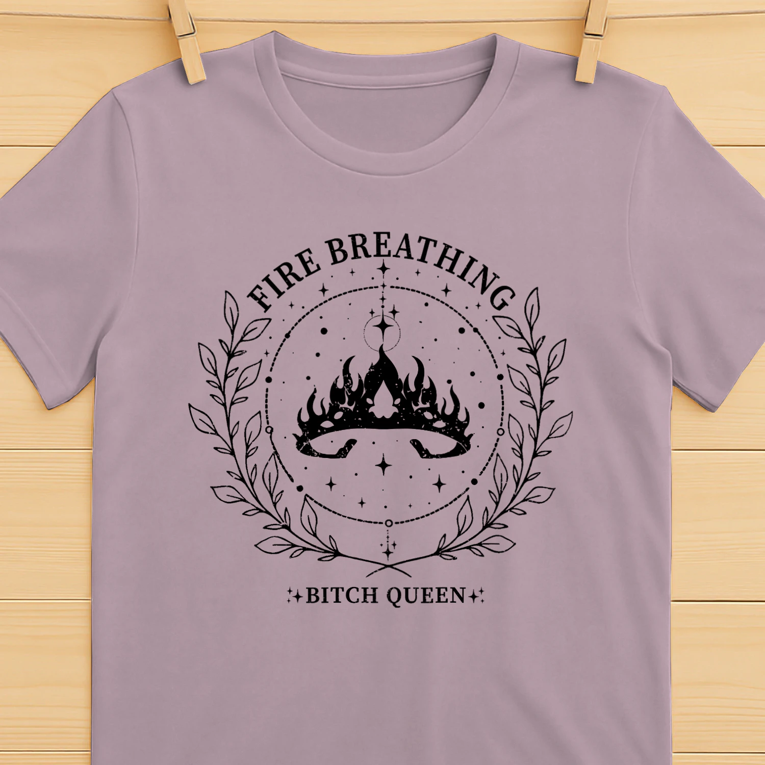 Fire Breathing Heavy Cotton Light Colors T-shirt 2 Side, Throne of Glass Gildan Tee, Epic High Fantasy Book Shirt, Book Lover Gifts