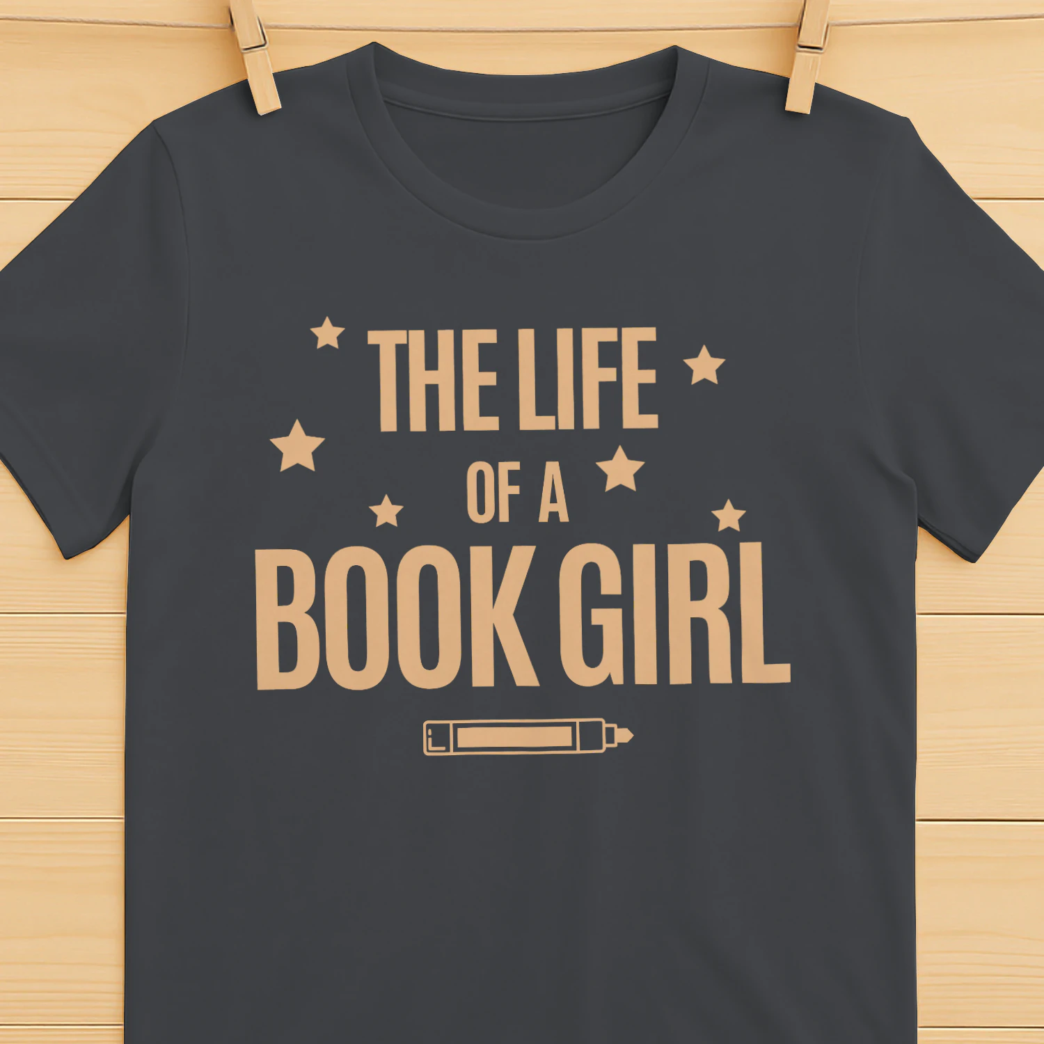 The Life Of A Book Girl V2 Heavy Cotton Dark Colors T-shirt 1 Side, World Tour Book Club Gildan Tee, Readers Club Shirt, Book Lover Gifts